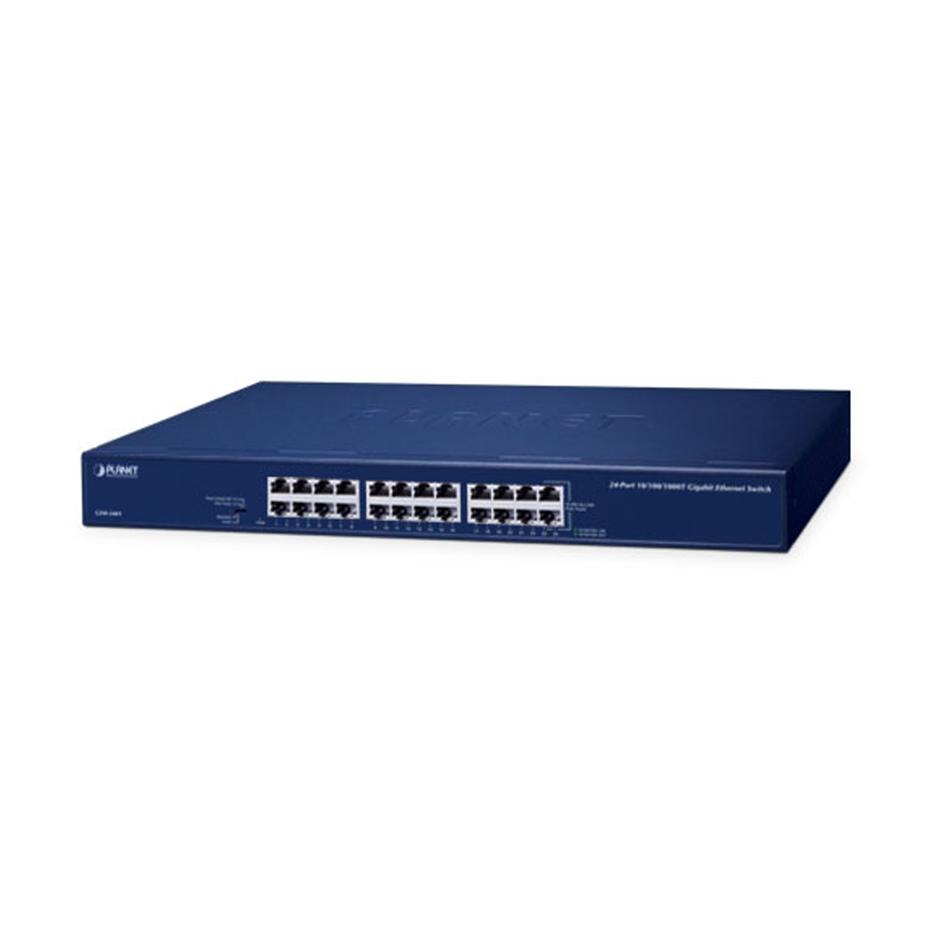 GSW-2401 24-Port Gb Network Switch w/ 1-Port 100Mbps Uplink