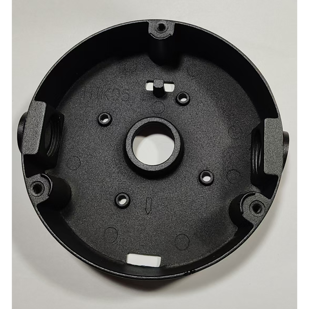 HIK-DM21B Junction box for ColorVu and AcuSense Turret IP Cameras with 140mm diameter base, Black Color