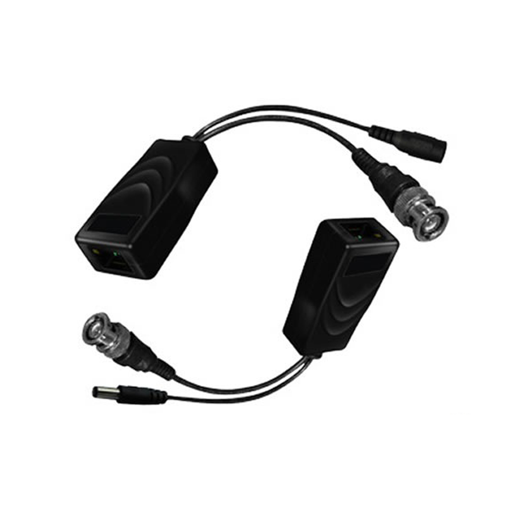N101PV-HD RJ45 video balun with DC power connection