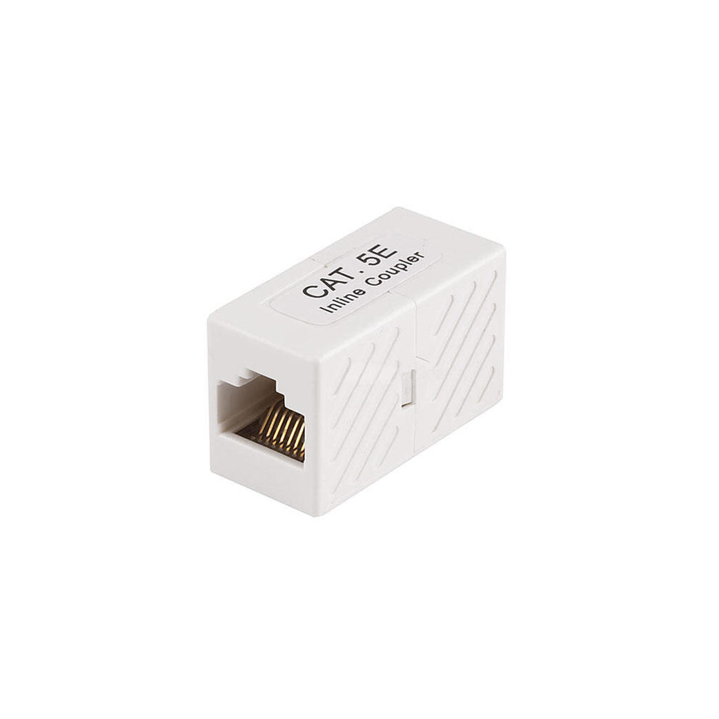 NT-C5E-ICW CAT5E in-line coupler, white