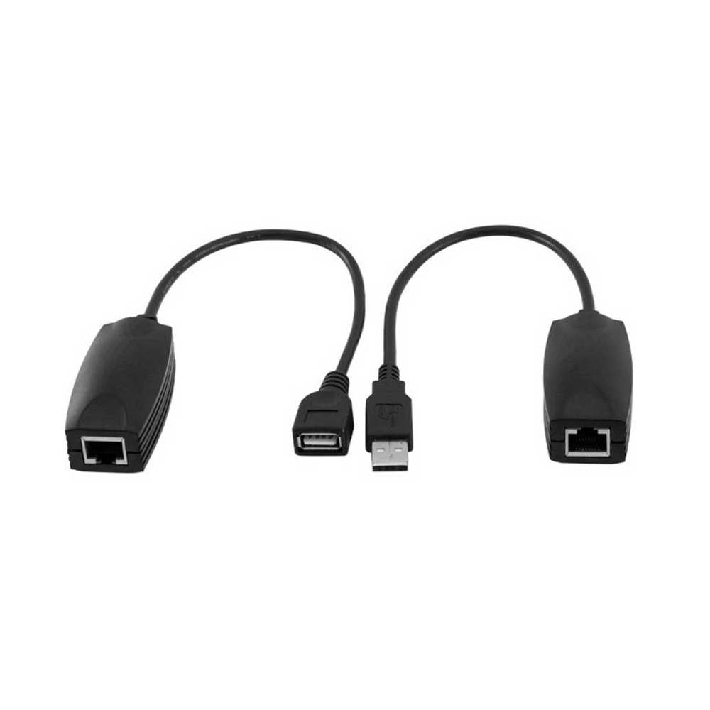 USB-Extender-201 1-ch passive USB extender over cat5e/6